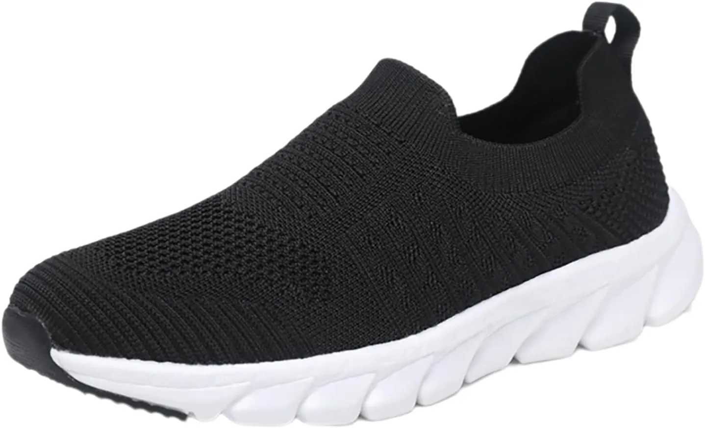 Women's Slip On Walking Shoes Running Comfortable Mens Running Shoes Loafers Shoes Dressy Casual Fashion Sneakers Slip On Tennis Shoe Casual Loafers