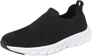 Women's Slip On Walking Shoes Running Comfortable Mens Running Shoes Loafers Shoes Dressy Casual Fashion Sneakers Slip On Tennis Shoe Casual Loafers