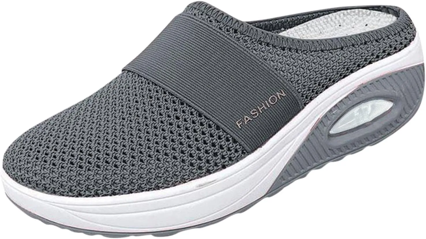 Womens Sneakers 7.5 Wide Width Slip On Shoes for Women with Arch Support Womens Running Sneakers Wide Toe Box Plantar Fasciitis Shoes Women Slip Ons Wide Tenis para Trabajo De Mujer Antideslizante