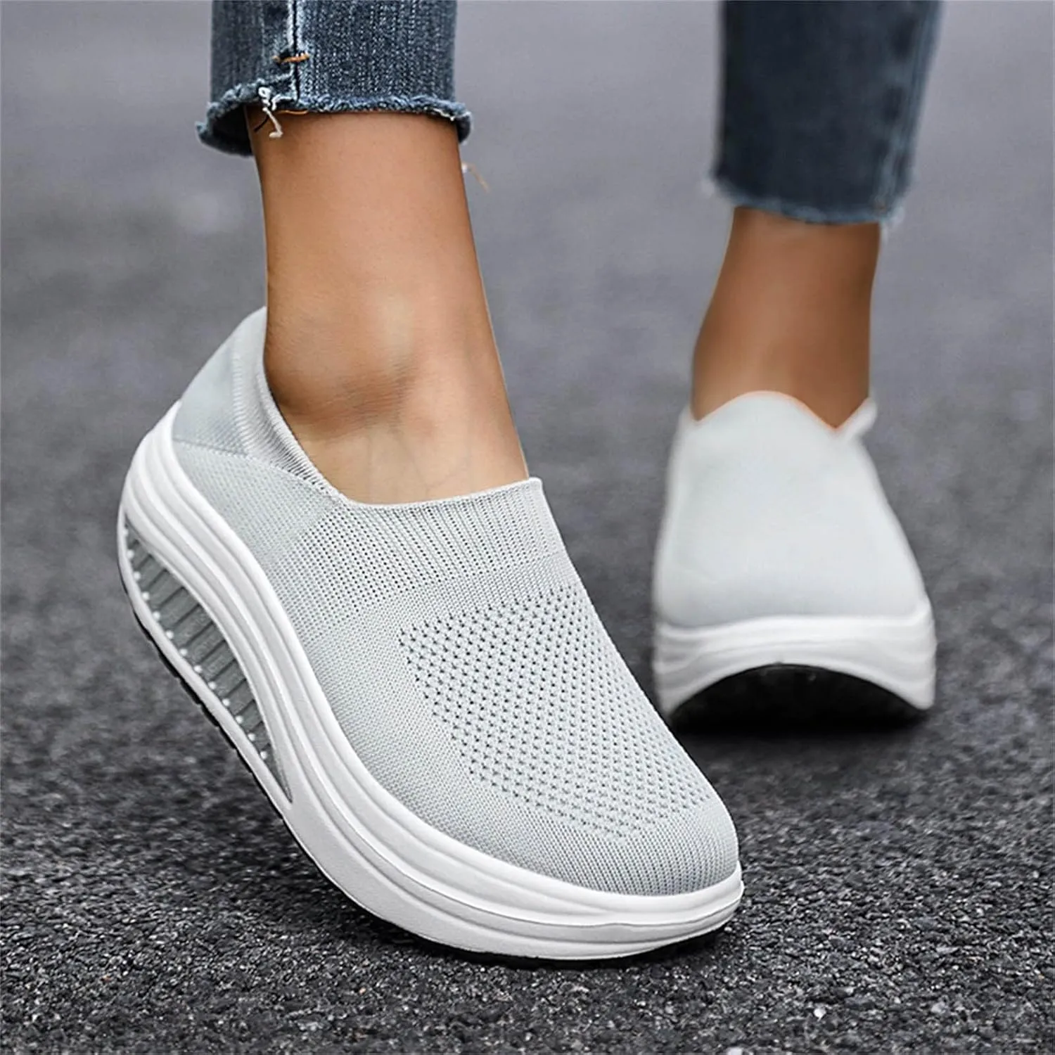 Women's Sneakers with Arch Support Blue Zapatos De Mujer para Hacer Ejercicio Running Shoes Women Wide Width Trendy Platform Sneakers for Women 2023 Zapatos De Mujer De Vestir Comodos Plataforma