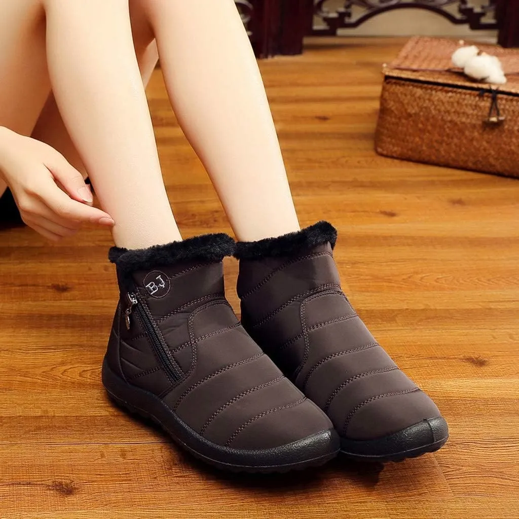 Womens Snow Boots Black Sporty Slip Ons for Ladies Boots Snow Boots for Women Winter Boot with Comfort Shoes for Snow for Women Womens Tennis Shoes Mens Winter Booties