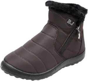 Womens Snow Boots Black Sporty Slip Ons for Ladies Boots Snow Boots for Women Winter Boot with Comfort Shoes for Snow for Women Womens Tennis Shoes Mens Winter Booties