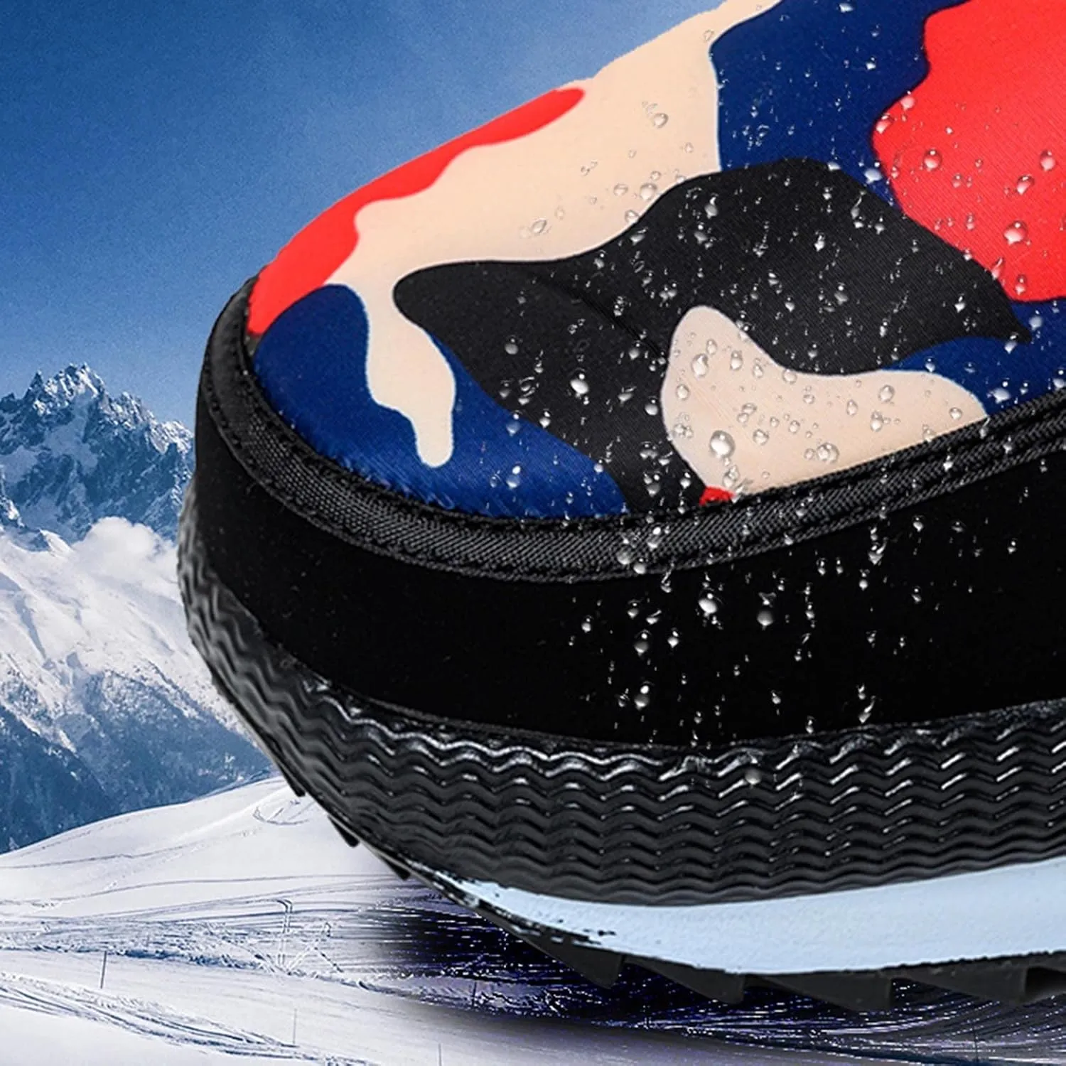 Womens Snow Boots Waterproof Adults Snow Boots Fall 2024 Women Winter Snow Boots Warm Fur Lined Short Slip On Boot Women Rain Boots Women Men Winter Booties