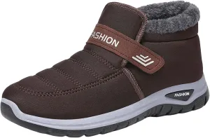 Women's Snow Boots with Heels Winter Boots for Ladies Non Slip Womens Fur Lined Ankle Boot Barefoot Shoes Grounded Footwear Hiking Platform Boots Men Mens Booties Winter