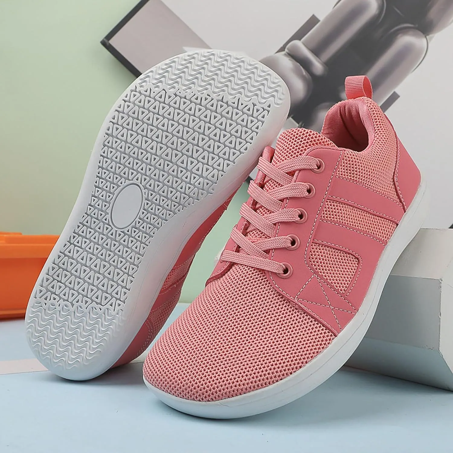 Womens Tennis Shoes Cute Women Shoes Casual Walking Sneakers Sneakers Walking Non Slip Lightweight High Top Basketball Shoe Loafers Casual Slip On