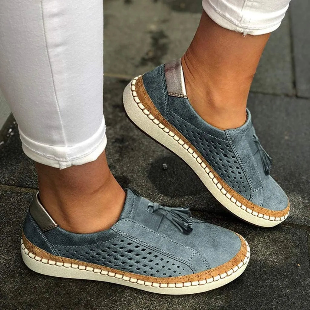 Womens Ultra Comfy Breathable Orthotic Libiyi Loafers Sneakers Shoes