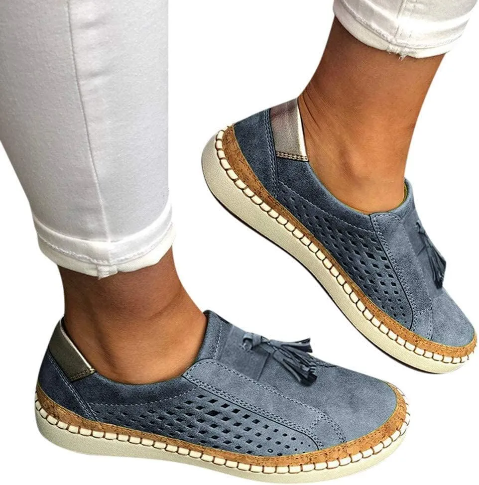Womens Ultra Comfy Breathable Orthotic Libiyi Loafers Sneakers Shoes