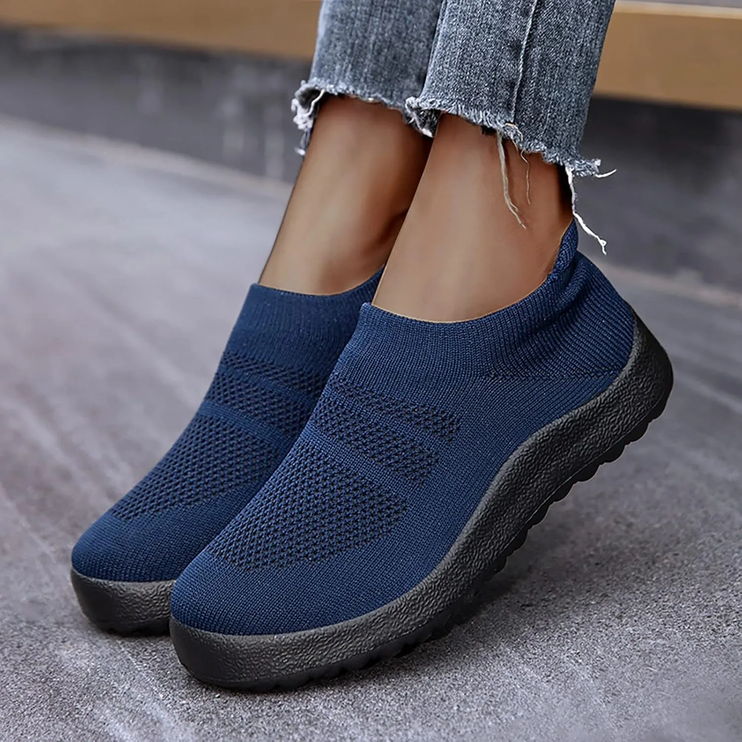 Women's Walking Shoes Cushion Comfortable Breeze Shoes Running Shoes for Women Fashion Women's Shoes Casual Fashion Sneakers 2025 Black Tennis Shoe Loafers Dress Shoe