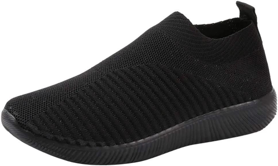 Womens Walking Shoes Sock Casual Ladies Fashion Sneakers Slip On Shoes Women High Top Men Casual Dress Shoes Fashion Sneakers 2025 Waterproof Tennis Shoe Casual Loafers