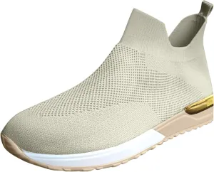 Womens White Platform Sneakers High Top Platform Shoes Fashion Canvas Yellow Tennis Shoes Women Womens Slide On Loafers Orthopedic Sneakers