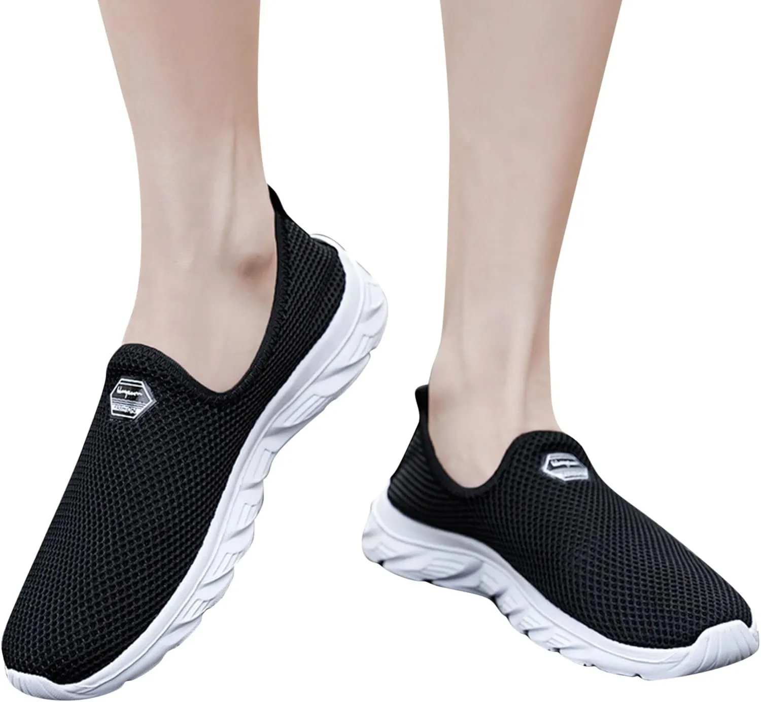 Womens White Platform Sneakers Low Top Platform Shoes Walking Shoes for Women with Arch Support and Comfort Womens Comfortable Loafers Women Running Sneakers