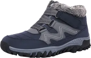 Work Boots for Men Waterproof Hiking Sneakers Ankle Booties Women's Safety Shoes Waterproof Winter Backpacking Snow Botas Warm Water Hike Grounded Footwear