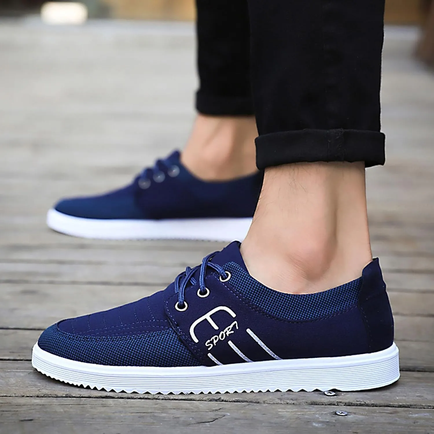 Workout Athletic Sport Shoes for Men Recovery Air Athletic Running Tennis Shoe Breathable Lace Up Shoes for Men